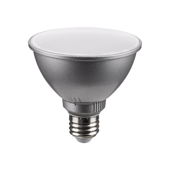 Bombilla LED Satco S11582 PAR30SN de 11 W, casquillo mediano E26, apertura del haz de 25°, CCT seleccionable