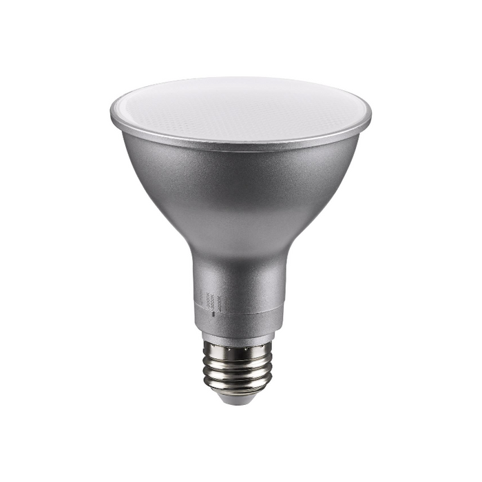 Bombilla LED Satco S11585 PAR30LN de 11 W, casquillo mediano E26, apertura del haz de 25°, CCT seleccionable
