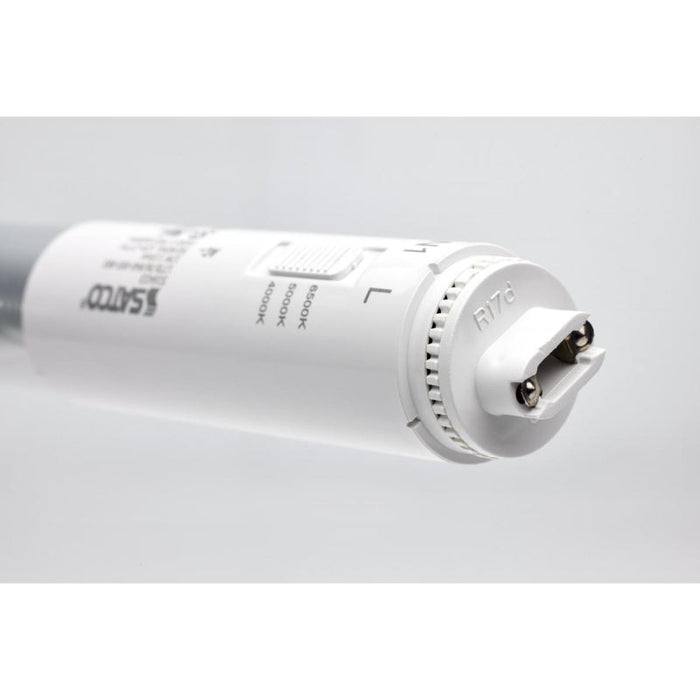 Lámpara LED T8 Satco S16434 de 15 W, casquillo R17d, CCT seleccionable