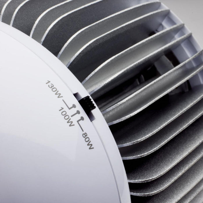 Bombilla LED Satco S33114 de 80 W, 100 W y 130 W de alta bahía, casquillo EX39, 4000 K