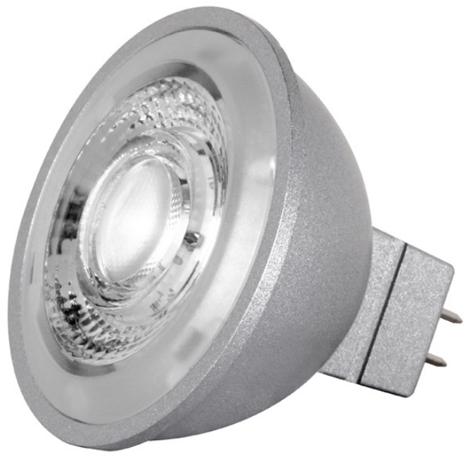 Satco S8641 8W MR16 LED Bulb - 40° Beam Spread, GU5.3 base, 3000K