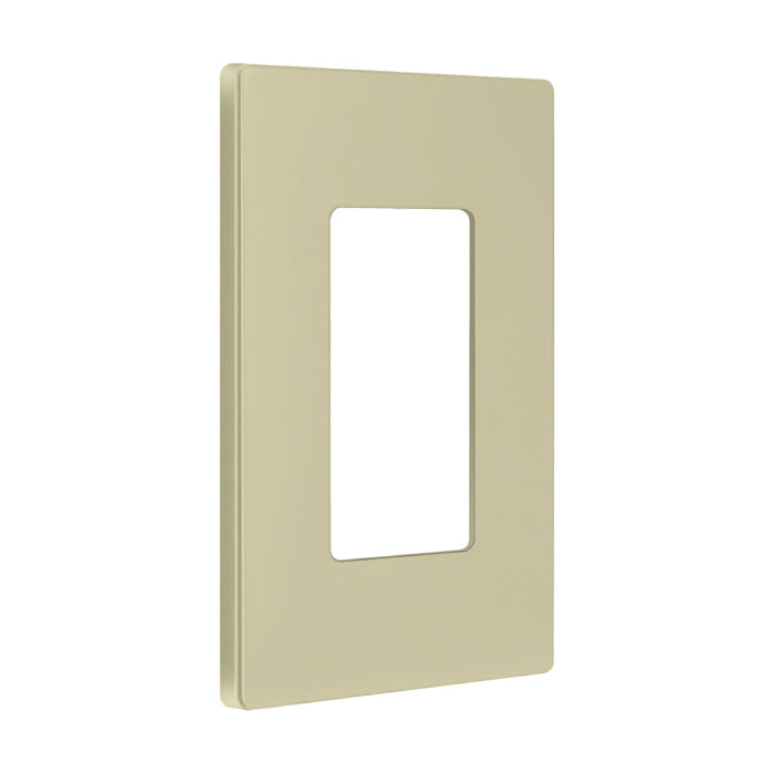 Enerlites SI8831 Screwless Decorator/GFCI One-Gang Wall Plate
