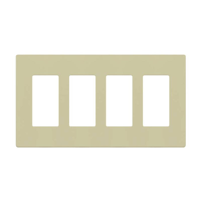 Enerlites SI8834 4-Gang Safety Cover Screwless Wall Plates