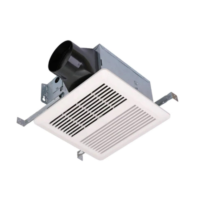 Ventilador Airzone SNP100H de 110 CFM con motor de CA silencioso y sensor de humedad