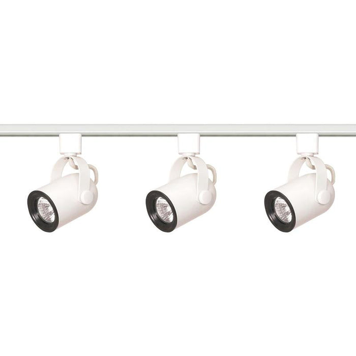 Nuvo TK348 3-lt MR16 Line Voltage Round Back Track Kit