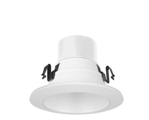 Elite REL437 4" Economy LED Baffle Recessed Retrofit, 700 Lumens, Selectable CCT