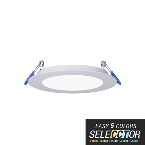 Elite RL375 3" Round Slim LED Retrofit, 500 lumens, Selectable CCT