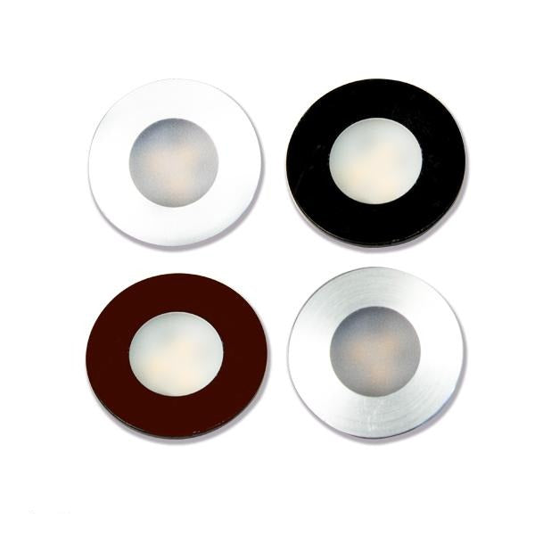 GM Lighting 12V Recess Mount LED Slim Mini Puck Light